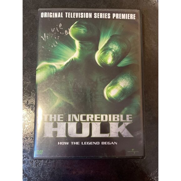 The Incredible Hulk Bill Bixby TV Show Pilot Episode DVD - Picture 1 of 3